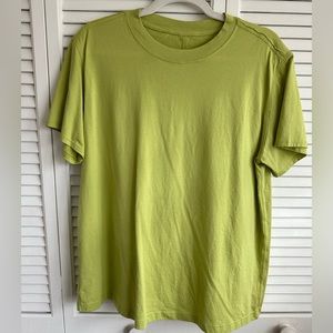 Lululemon All Yours Cotton T-shirt - Wasabi Size 6